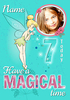 Tinker Bell Age 7 Photo Birthday Card - A6 - By Funky Pigeon