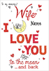 To the Moon Wife Valentine