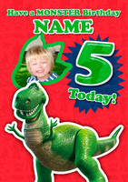 Toy Story - Monster Birthday - A6 - By Funky Pigeon