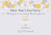 Traditional New Year Party Invitation - Advocate - A5 - By Funky Pigeon
