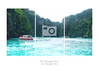 White Border Full Photo Landscape Large Poster