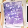 Wifi & Merlot Personalised Notebook - Dreams [A4]