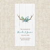 Wild About You Order of Service Concertina