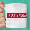 World Cup England Flag Personalised Mug [Colour]