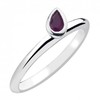 Virtue Passion Sterling Silver Stacking Ring