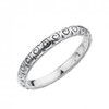 Virtue Swirl Sterling Silver Stacking Ring