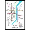 BELFAST UNDERGROUND JIGSAW MAP (HPCUG400)