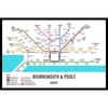 BOURNEMOUTH AND POOLE UNDERGROUND JIGSAW MAP (HPCUG400)