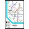 LIVERPOOL UNDERGROUND JIGSAW MAP (HPCUG400)