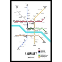 SALISBURY UNDERGROUND JIGSAW MAP (HPCUG1000)