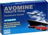 Avomine 25mg 10 Tablets