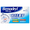 Benadryl Fast and Effective Allergy Relief 24 Capsules