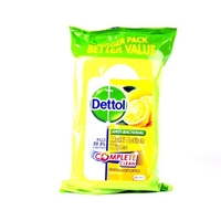 Dettol Power & Fresh Anti-Bacterial Multi-Purpose Wipes Sparkling...