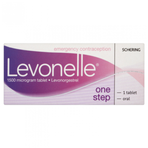 Levonelle one step (levonorgestrel) "The Morning After Pill" Pack of 1