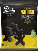 Panda Bear shaped Licorice 125g
