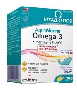 Vitabiotics Aquamarine Super Potency Capsules (60)