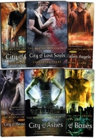 Cassandra Clare Set 6 Books Collection Mortal Instruments Series Heavenly Fire