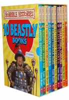Horrible Histories Books Collection 10 Beastly Books Box Set