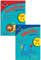 Leap ahead Maths and English Basics ages 45 2 Set Book Collection Easy