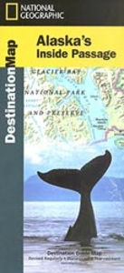 Alaska`s Inside Passage Destination Map