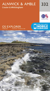 Alnwick & Amble - Craster & Whittingham OS Explorer Map 332 (paper)