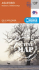 Ashford - Headcorn,  Chilham & Wye OS Explorer Active Map 137 (waterproof)