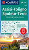 Assisi-Foligno - Spoleto-Terni - Valnerina - Norcia - Cascia Kompass 2473