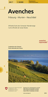 Avenches Swisstopo Hiking 242T