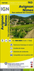 Avignon - Nîmes - Cevennes National Park IGN Top100 Map 163
