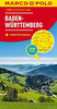 Baden-Württemberg: Mainz - Heidelberg - Black Forest - Freiburg - Lake Constance 200K Marco Polo Zoom Map