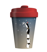 Bamboo Cup Penguin Tower