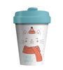 Bamboo Cup Winter Kitty