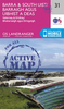 Barra,  South Uist,  Vatersay & Eriskay OS Landranger Active Map 31 (waterproof)