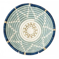 Basket Small Silver Blue