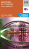 Bedford & St Neots - Sandy & Biggleswade OS Explorer Map 208 (paper)