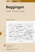 Beggingen Swisstopo 1011