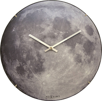 Blue Moon Dome Wall Clock