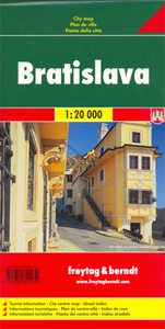 Bratislava Freytag & Berndt Map