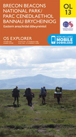 Brecon Beacons Eastern OS Explorer Map OL13 (paper)