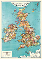 British Isles Map Wrap