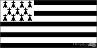 Brittany Flag - 1/2 yard - Printed