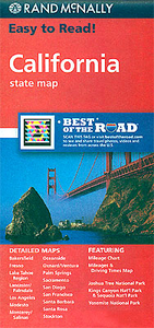 California Easy-to-Read Rand McNally