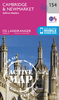 Cambridge,  Newmarket & Saffron Walden OS Landranger Active Map 154 (waterproof)