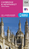 Cambridge,  Newmarket,  Saffron Walden OS Landranger Map 154 (paper)