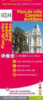 Cannes - Antibes IGN Street Map