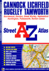 Cannock,  Lichfield,  Rugeley & Tamworth A-Z Street Atlas