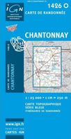Chantonnay IGN Map