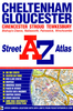 Cheltenham,  Gloucester,  Cirencester,  Stroud & Tewksbury A-Z Street Atlas