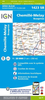 Chemille - Beaupreau IGN 25K Série Bleue Map 1423SB