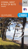 Cowal West & Isle of Bute - Rothesay OS Explorer Active Map 362 (waterproof)